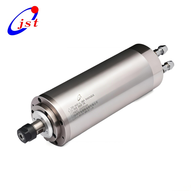 ER16 Pensli 80mm &Ccedil;aplı Yuvarlak Su Soğutmalı 1.5kW MTC İş Mili Motoru