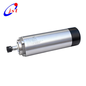 Motor de eixo MTC redondo refrigerado a ar de 0,8 kW com pin&ccedil;a ER11