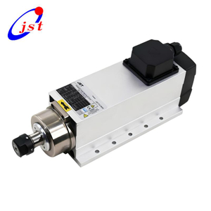 Motor de eixo MTC refrigerado a ar de 7,5 kW com pin&ccedil;a ER32 com flange