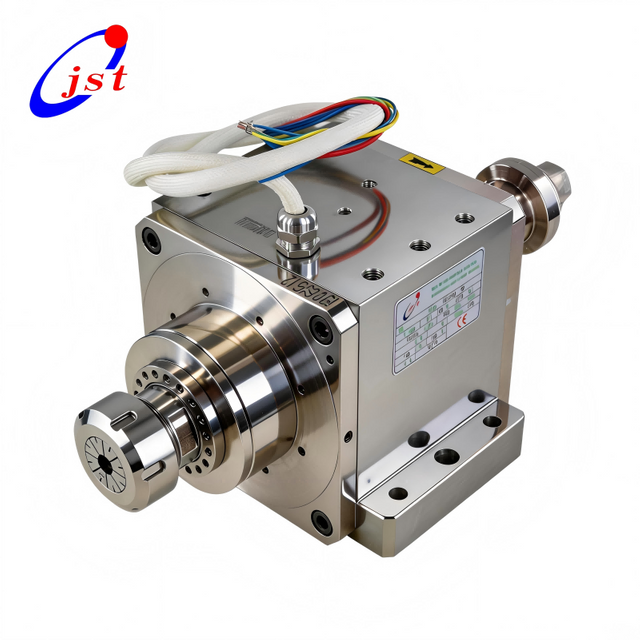 Chłodzony powietrzem wielogłowicowy silnik wrzecionowy CNC o mocy 7,5 kW JGQ82-18Z/7,5S/B (zacisk ER40 + ER20-φ30, 18000 obr./min)