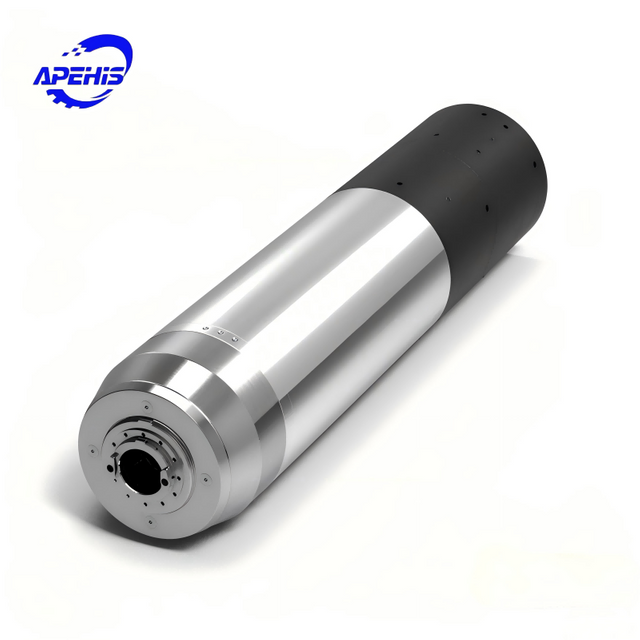 7.5kW 수냉식 ATC 스핀들 모터, BT30 더 높은 토크, 24000RPM, 직경 125mm, 확장 길이 버전